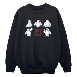 Disney - Sweat BIG HERO - Garçon (Noir)