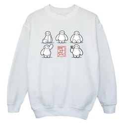 Disney - Sweat BIG HERO - Garçon (Blanc)