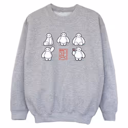 Disney - Sweat BIG HERO - Garçon (Gris chiné)
