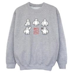 Disney - Sweat BIG HERO - Garçon (Gris chiné)