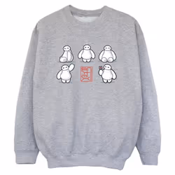 Disney - Sweat BIG HERO - Garçon (Gris chiné)