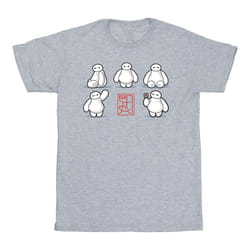 Disney - T-shirt BIG HERO - Fille (Gris chiné)