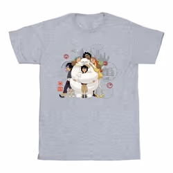 Disney - T-shirt BIG HERO - Homme (Gris chiné)