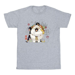 Disney - T-shirt BIG HERO - Homme (Gris chiné)