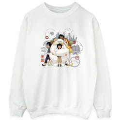 Disney - Sweat BIG HERO - Homme (Blanc)