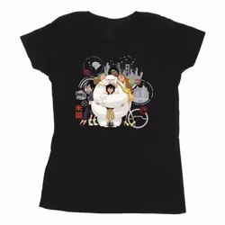 Disney - T-shirt BIG HERO - Femme (Noir)
