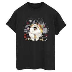 Disney - T-shirt BIG HERO - Femme (Noir)