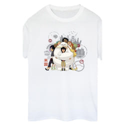 Disney - T-shirt BIG HERO - Femme (Blanc)
