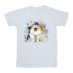 Disney - T-shirt BIG HERO - Garçon (Blanc)