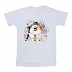 Disney - T-shirt BIG HERO - Garçon (Blanc)