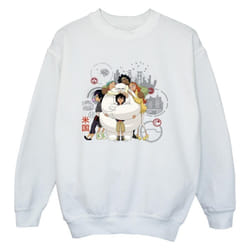 Disney - Sweat BIG HERO - Garçon (Blanc)