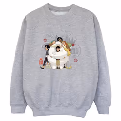 Disney - Sweat BIG HERO - Garçon (Gris chiné)