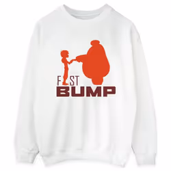 Disney - Sweat BIG HERO - Femme (Blanc)