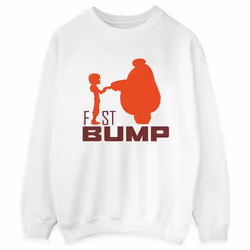 Disney - Sweat BIG HERO - Femme (Blanc)