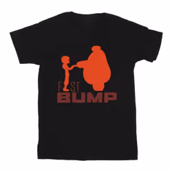 Disney - T-shirt BIG HERO - Garçon (Noir)