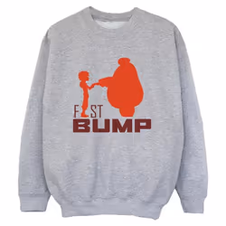 Disney - Sweat BIG HERO - Garçon (Gris chiné)