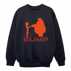 Disney - Sweat BIG HERO - Fille (Noir)