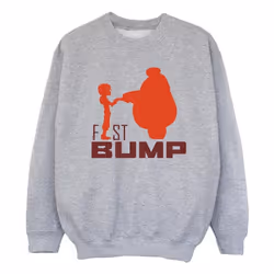 Disney - Sweat BIG HERO - Fille (Gris chiné)
