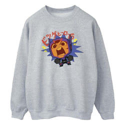 Disney - Sweat BIG HERO - Homme (Gris chiné)