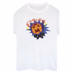 Disney - T-shirt BIG HERO - Femme (Blanc)
