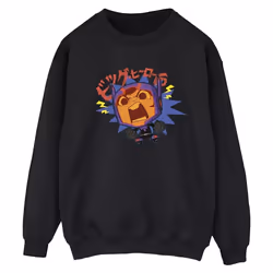 Disney - Sweat BIG HERO - Femme (Noir)