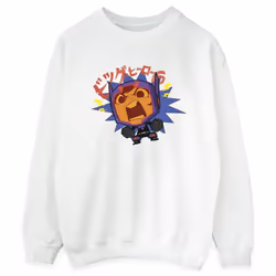 Disney - Sweat BIG HERO - Femme (Blanc)