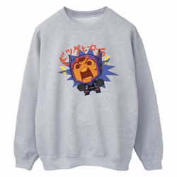 Disney - Sweat BIG HERO - Femme (Gris chiné)
