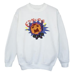 Disney - Sweat BIG HERO - Fille (Blanc)