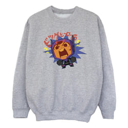 Disney - Sweat BIG HERO - Fille (Gris chiné)