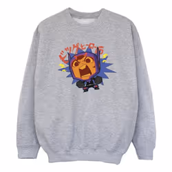Disney - Sweat BIG HERO - Fille (Gris chiné)