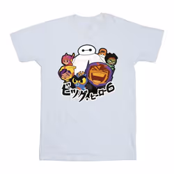 Disney - T-shirt BIG HERO - Homme (Blanc)