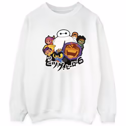 Disney - Sweat BIG HERO - Homme (Blanc)
