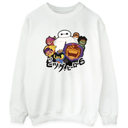 Disney - Sweat BIG HERO - Homme (Blanc)