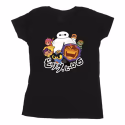 Disney - T-shirt BIG HERO - Femme (Noir)