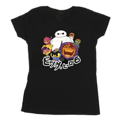 Disney - T-shirt BIG HERO - Femme (Noir)