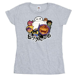 Disney - T-shirt BIG HERO - Femme (Gris chiné)