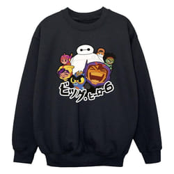 Disney - Sweat BIG HERO - Garçon (Noir)