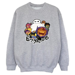 Disney - Sweat BIG HERO - Garçon (Gris chiné)