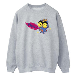 Disney - Sweat BIG HERO FIRED UP - Homme (Gris chiné)