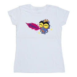 Disney - T-shirt BIG HERO FIRED UP - Femme (Blanc)