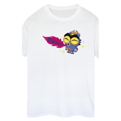 Disney - T-shirt BIG HERO FIRED UP - Femme (Blanc)