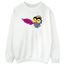 Disney - Sweat BIG HERO FIRED UP - Femme (Blanc)