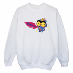 Disney - Sweat BIG HERO FIRED UP - Garçon (Blanc)