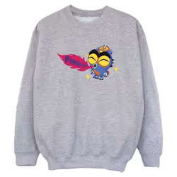 Disney - Sweat BIG HERO FIRED UP - Garçon (Gris chiné)