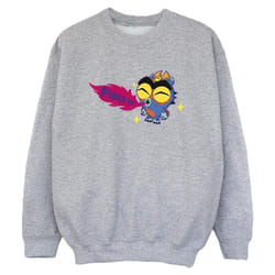 Disney - Sweat BIG HERO FIRED UP - Garçon (Gris chiné)