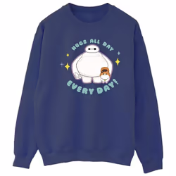 Disney - Sweat BIG HERO EVERYDAY - Homme (Bleu marine)