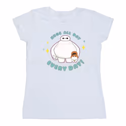 Disney - T-shirt BIG HERO EVERYDAY - Femme (Blanc)