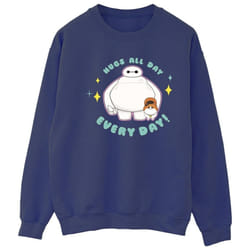 Disney - Sweat BIG HERO EVERYDAY - Femme (Bleu marine)
