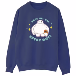 Disney - Sweat BIG HERO EVERYDAY - Femme (Bleu marine)