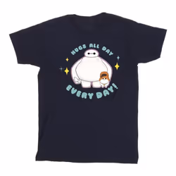 Disney - T-shirt BIG HERO EVERYDAY - Garçon (Bleu marine)